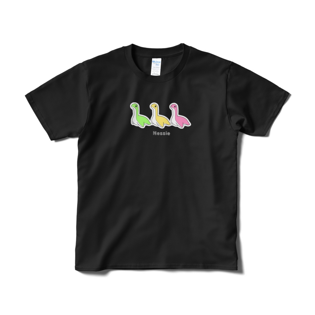 ネッシーTシャツ(ブラック)