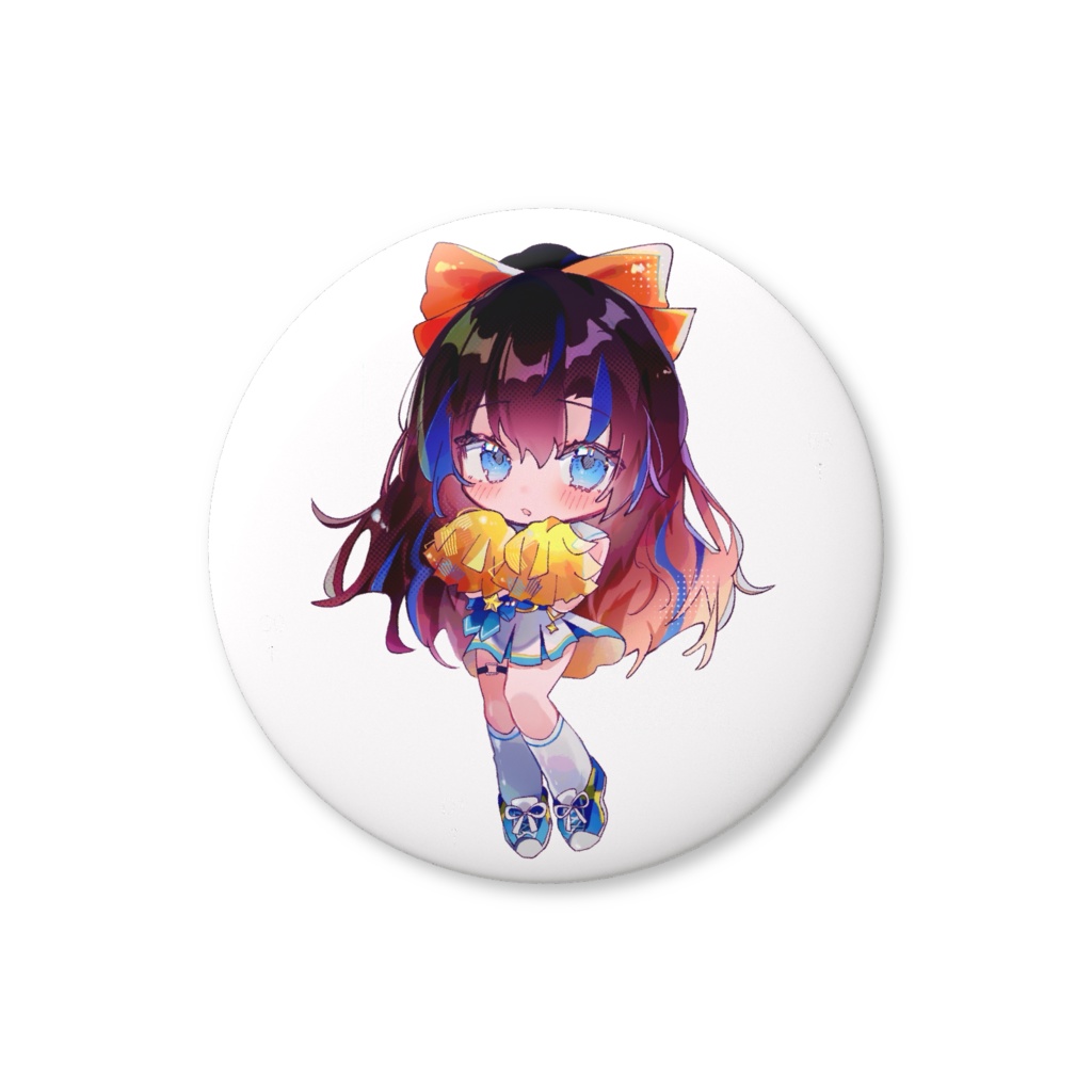 チアリーダーSD缶バッジ