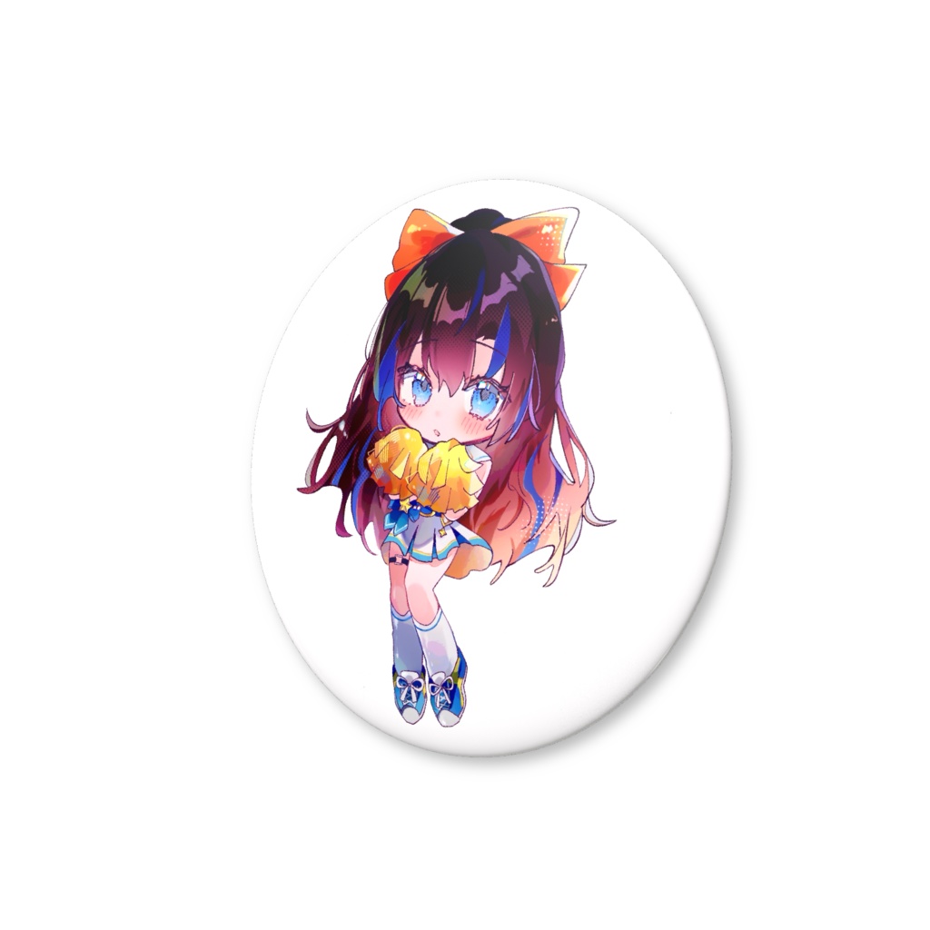 チアリーダーSD缶バッジ