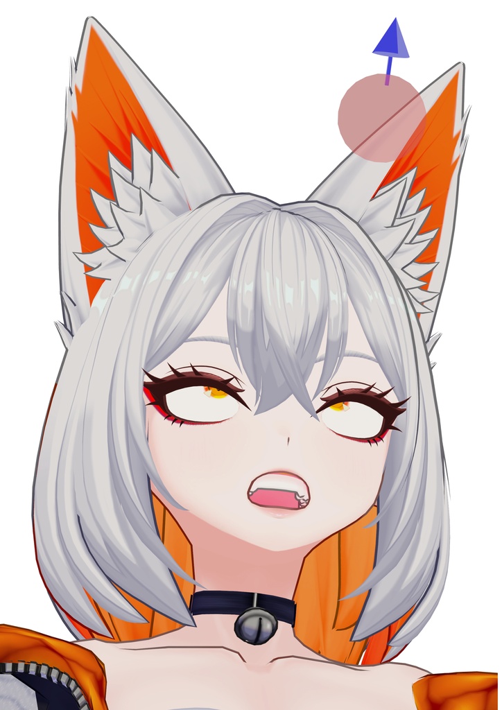 【無料】視線追従くん / Eye Control Gimmick【VRChat向け】