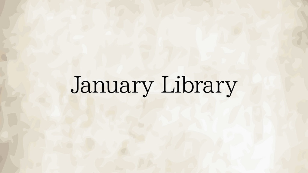 クトゥルフ神話TRPG『January Library』