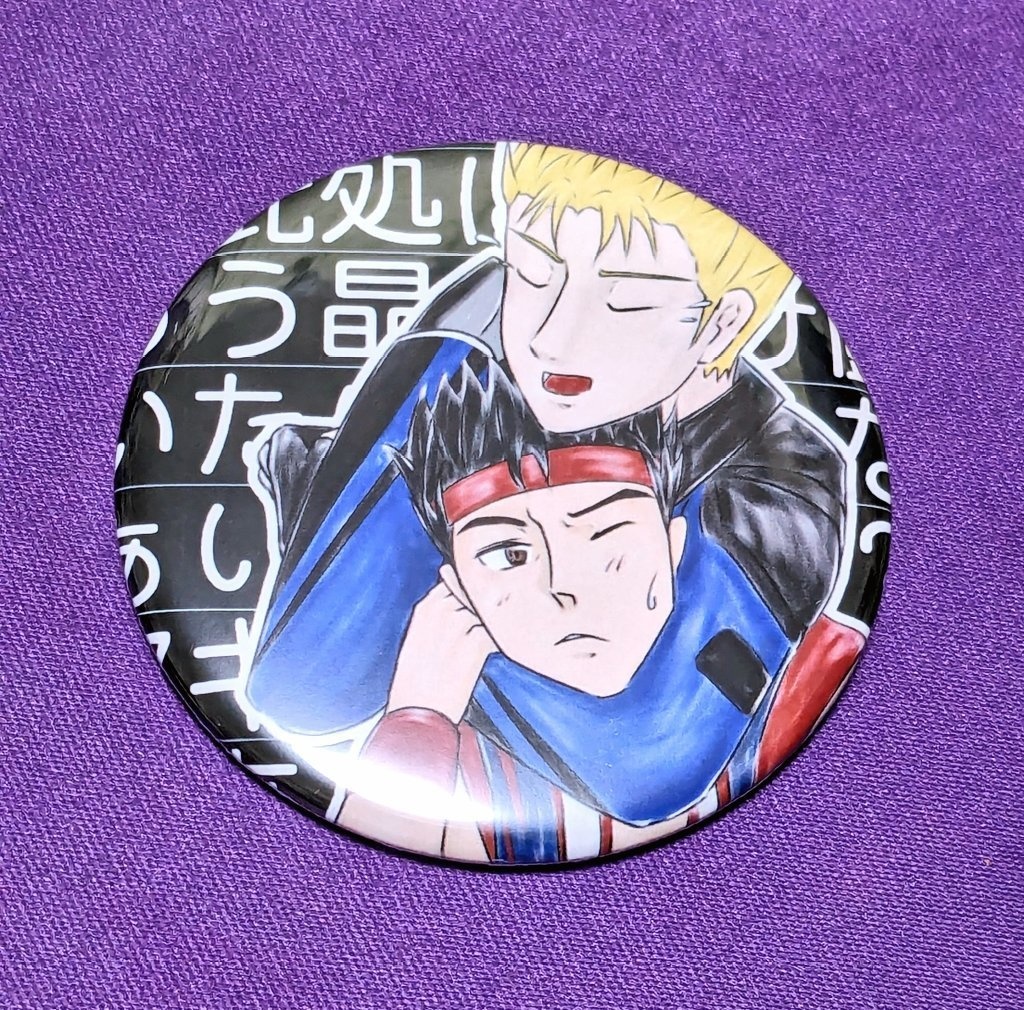 ジャキアキ缶バッジ(バリュー)2種あり