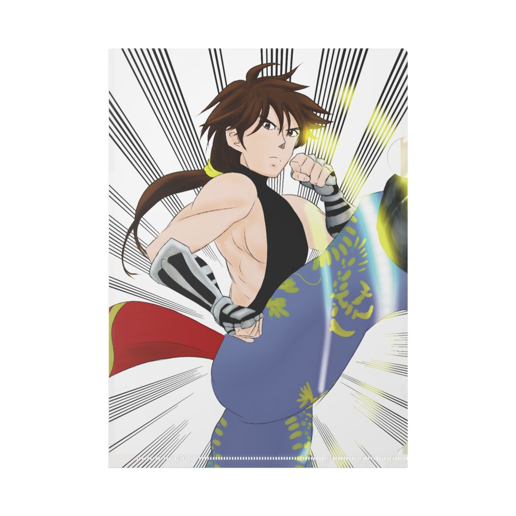 麒麟クリアファイル