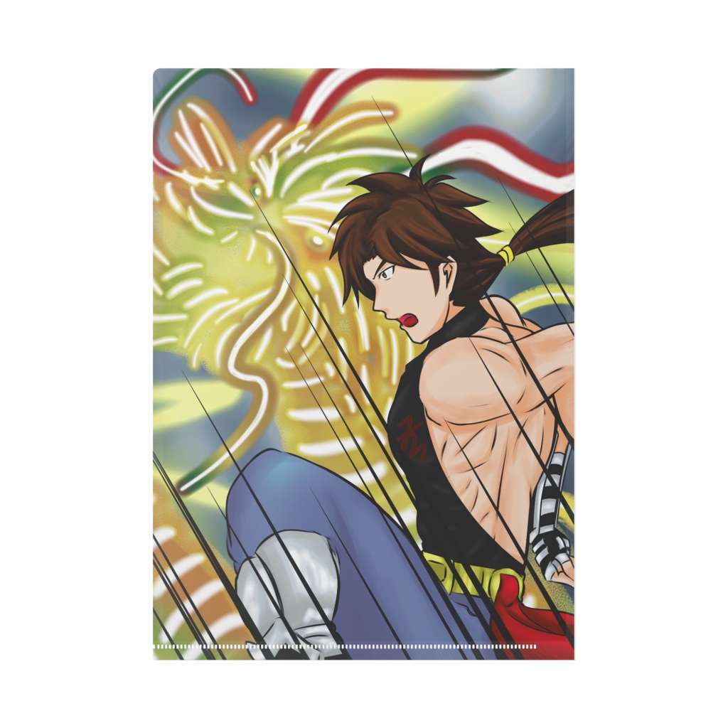 麒麟クリアファイル