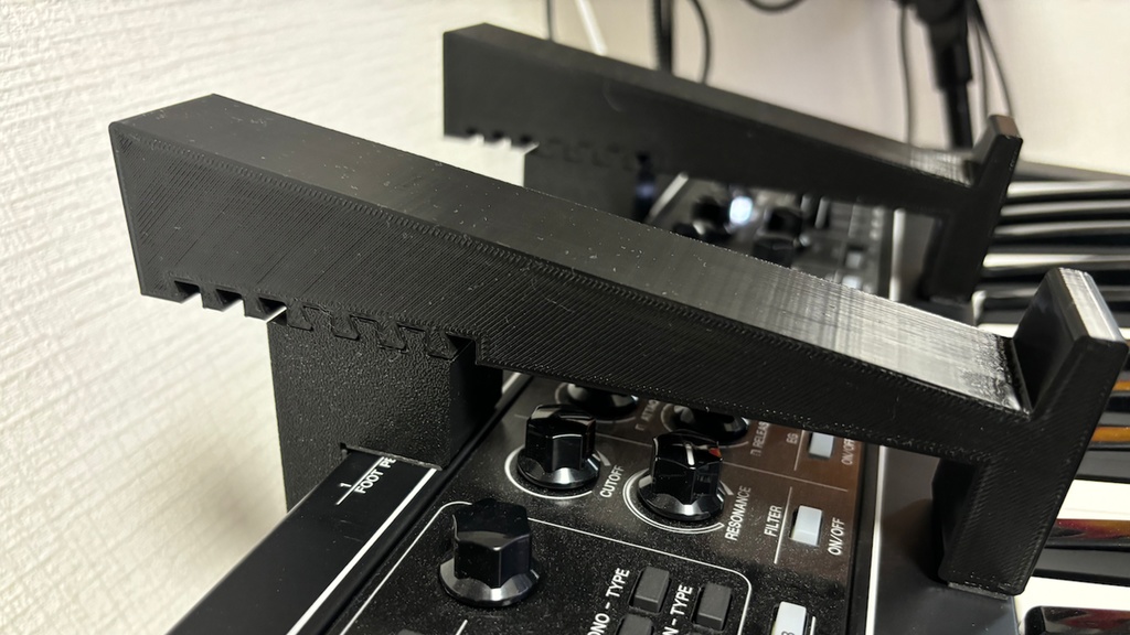 ガジェットスタンド on キーボード