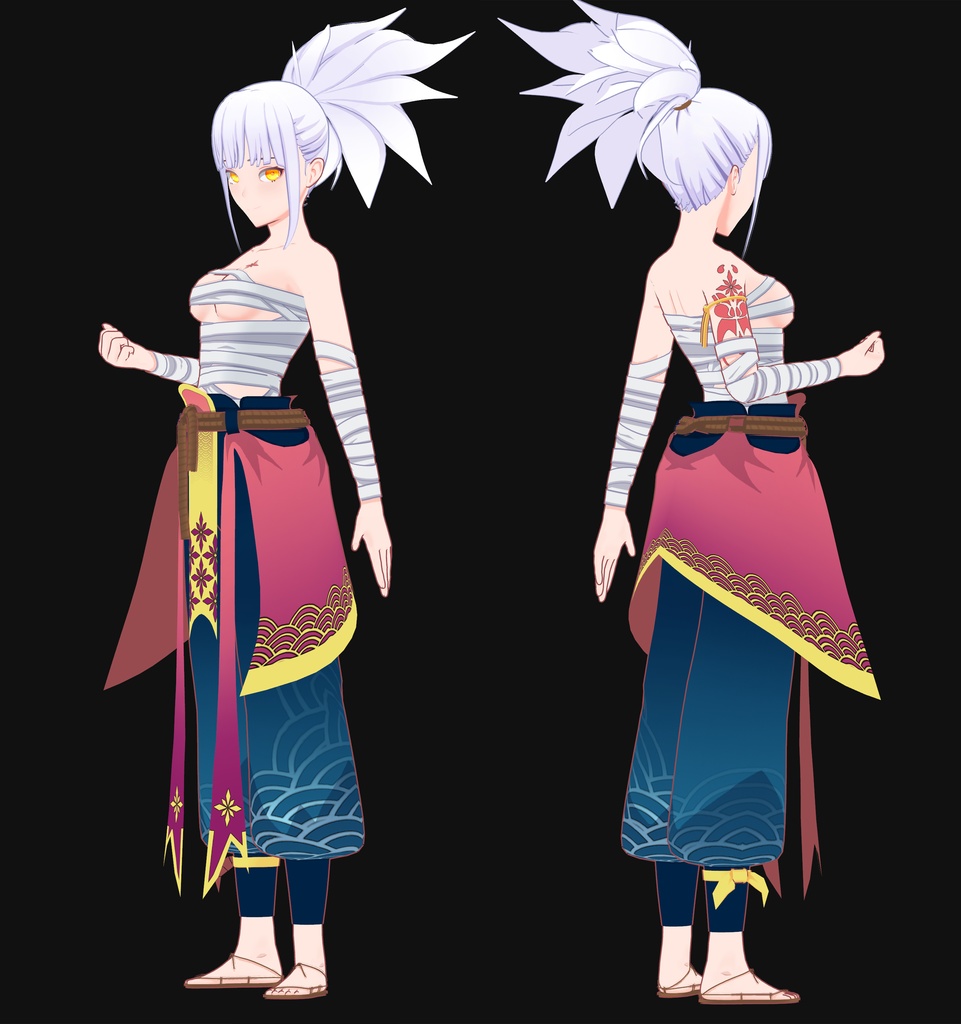 Nikuma - Original 3d Character