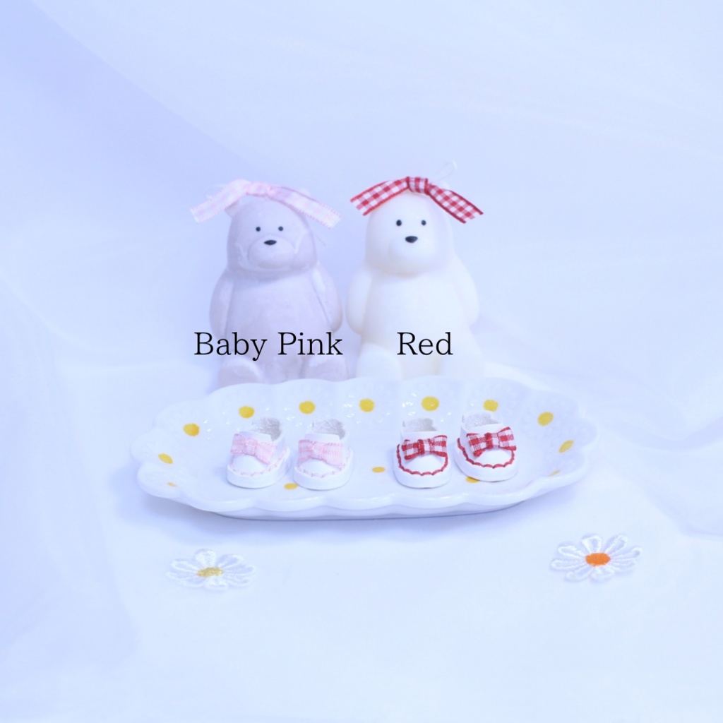 ギンガムチェックなおくつ