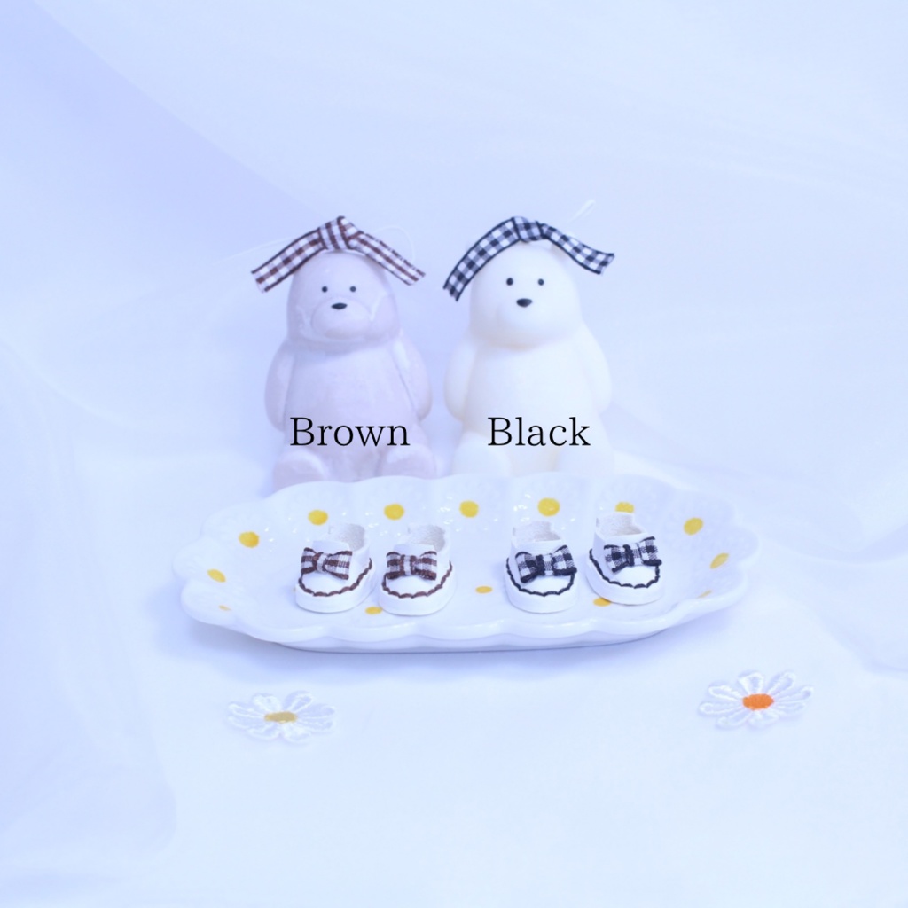 ギンガムチェックなおくつ