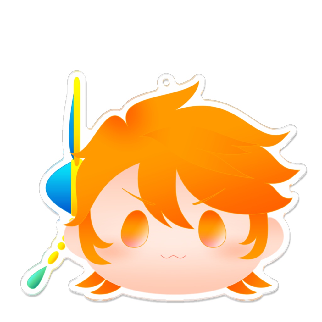 （大）アンドラスくん顔面アクリルキーホルダー