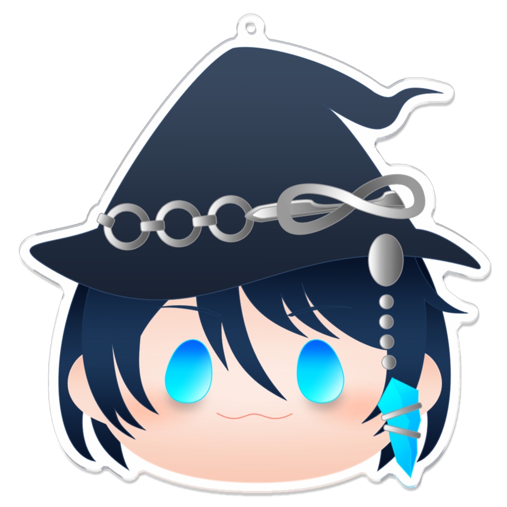 （大）デカラビアくん顔面アクリルキーホルダー