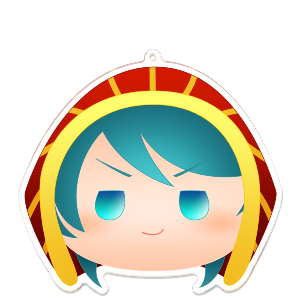 (大)ベリト様顔面アクリルキーホルダー