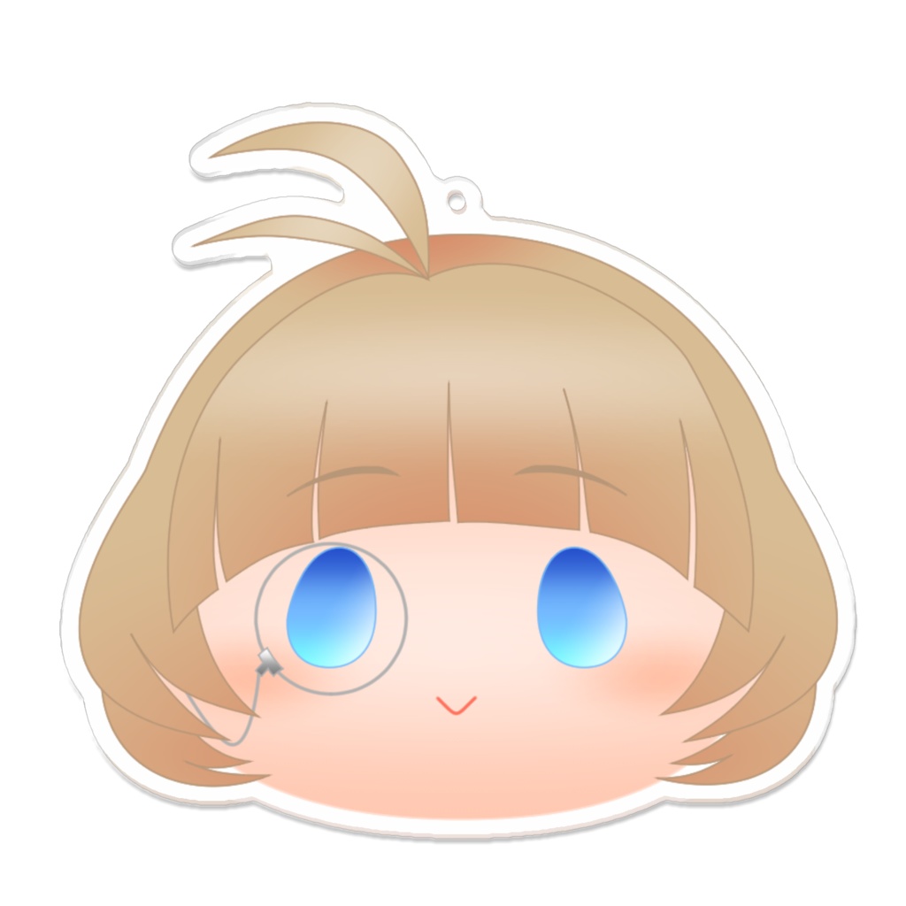 (大)アンドロマリウスちゃん顔面アクリルキーホルダー