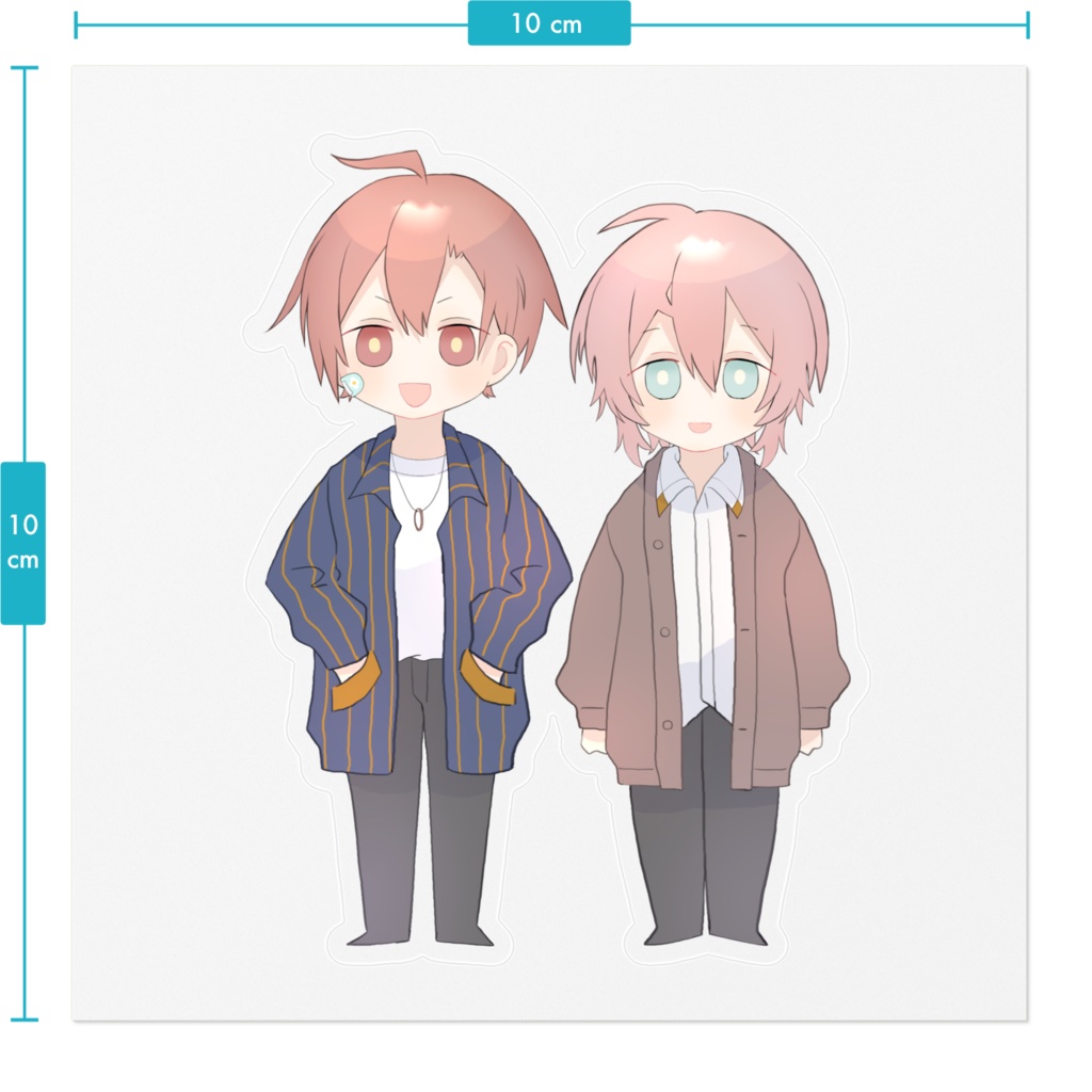 憩いの森病院/研羽ステッカー