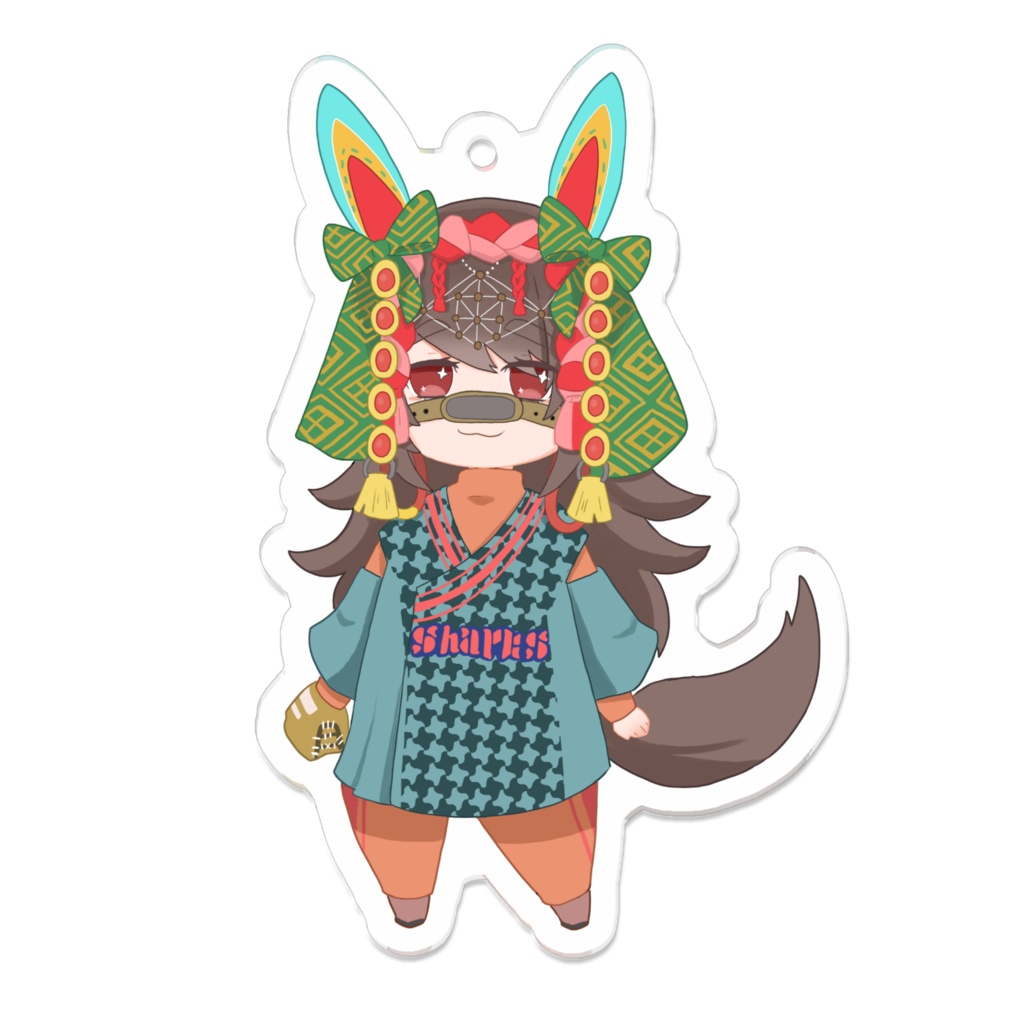 アクリルキーホルダー(わざいの/チャグチャグ馬コ)