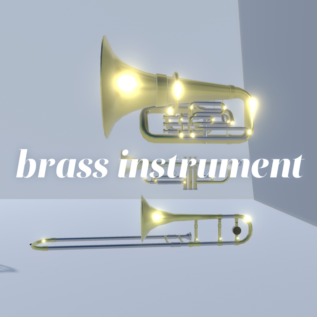 Brass Instrument Set