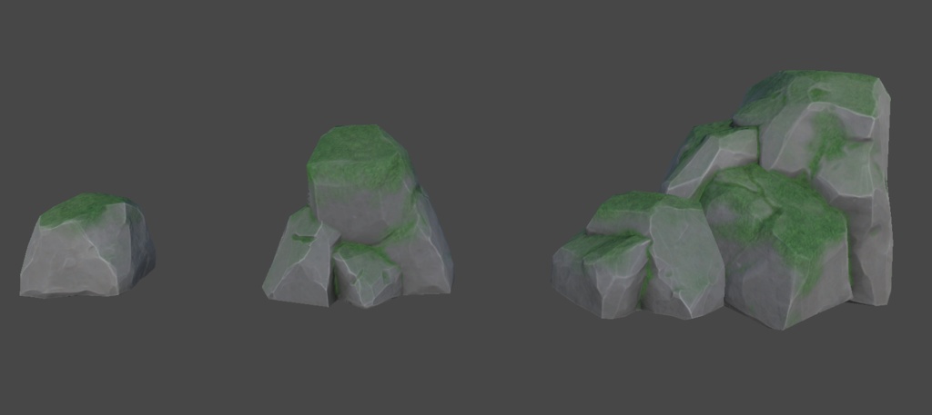 Stylized Rock Set