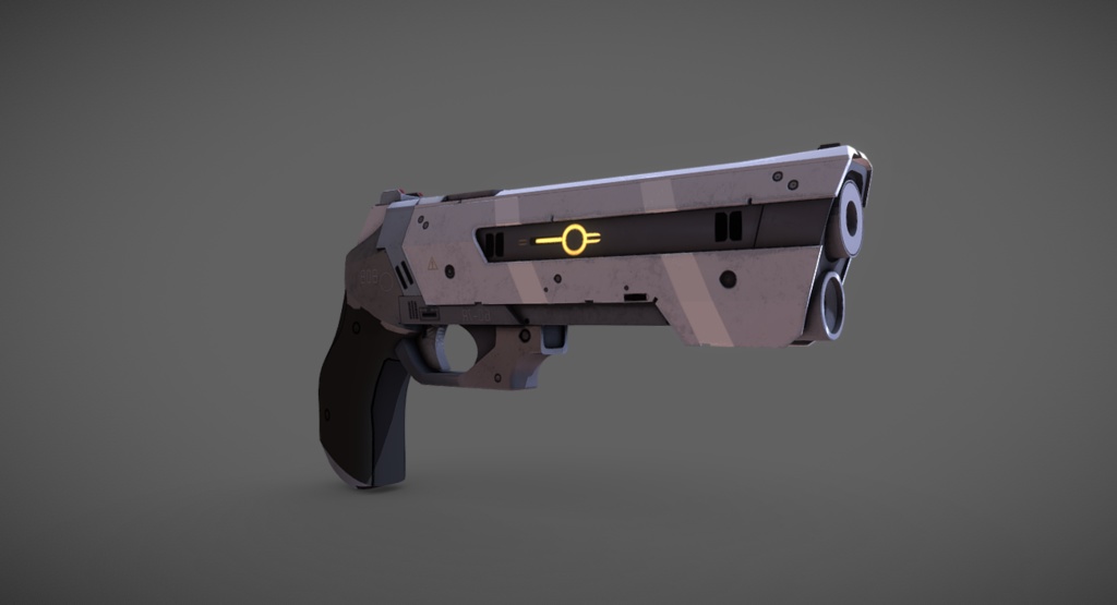 Free Scifi-Pistol | 無料のSF風ピストル