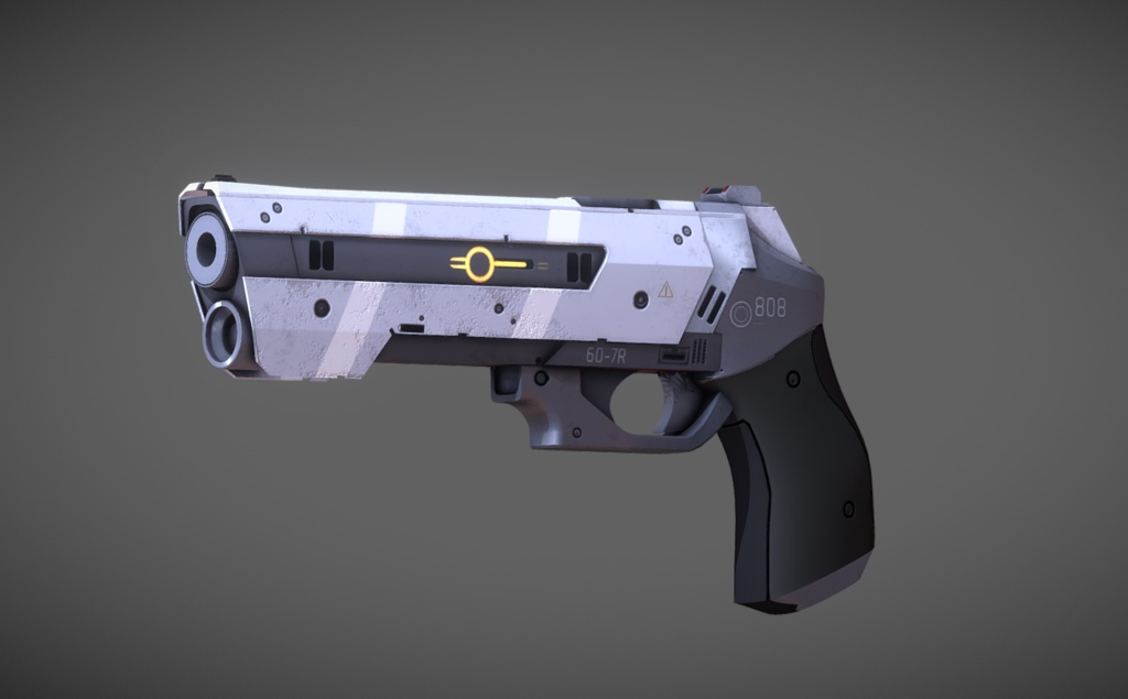 Free Scifi-Pistol | 無料のSF風ピストル