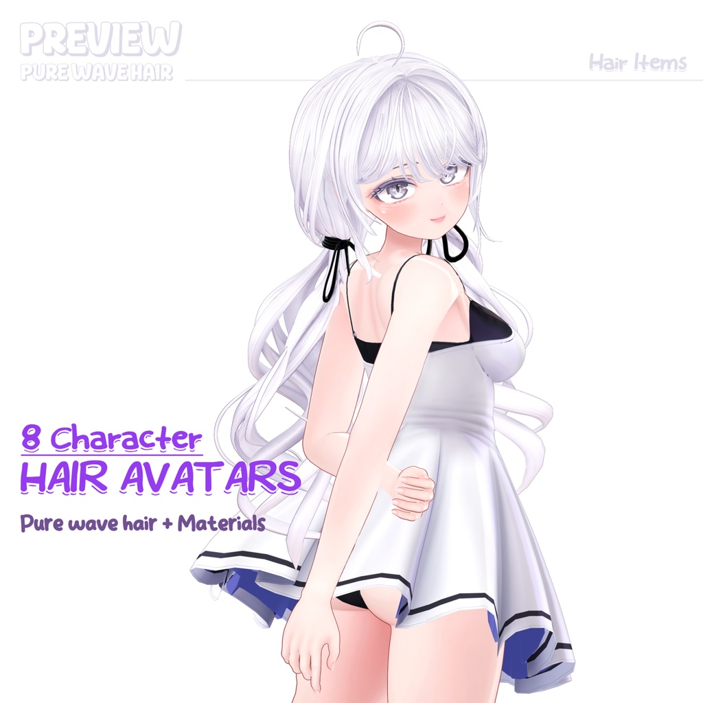 Pure WAVE HAIR๐ฆกใ8ใขใใฟใผๅฏพๅฟใ