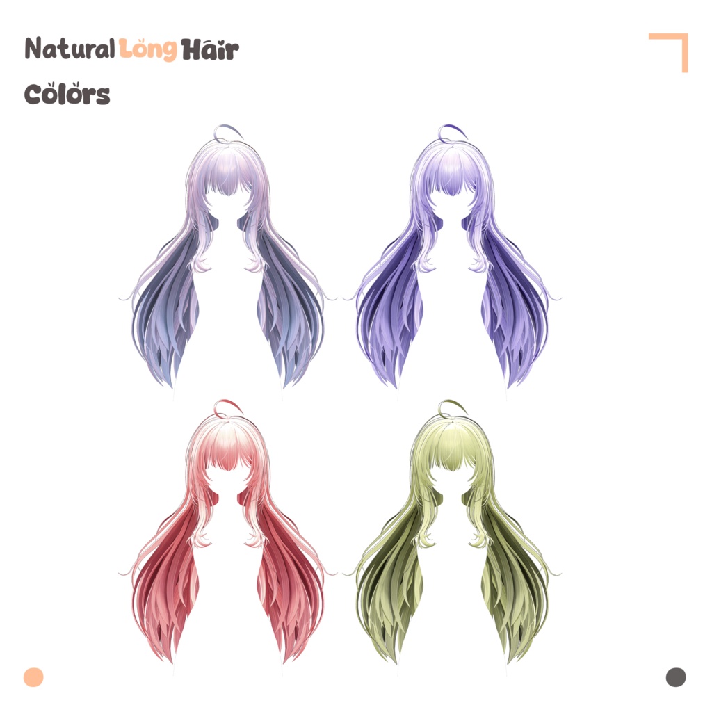Natural Long HairðŠ¡ã7ã¢ãã¿ãŒå¯Ÿå¿ã
