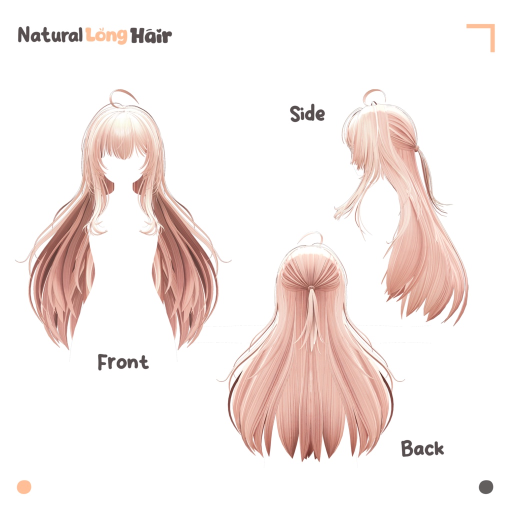 Natural Long HairðŠ¡ã7ã¢ãã¿ãŒå¯Ÿå¿ã