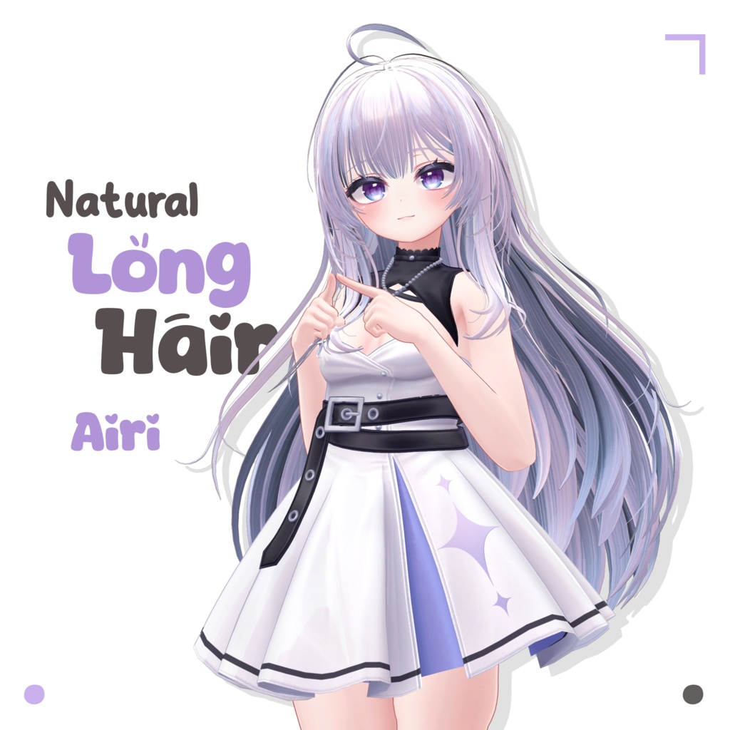Natural Long HairðŠ¡ã7ã¢ãã¿ãŒå¯Ÿå¿ã