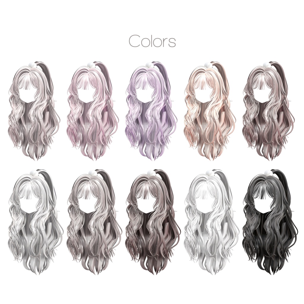 🔥-33% SALE🔥Pure Stream Hair🦡【14 アバター対応】