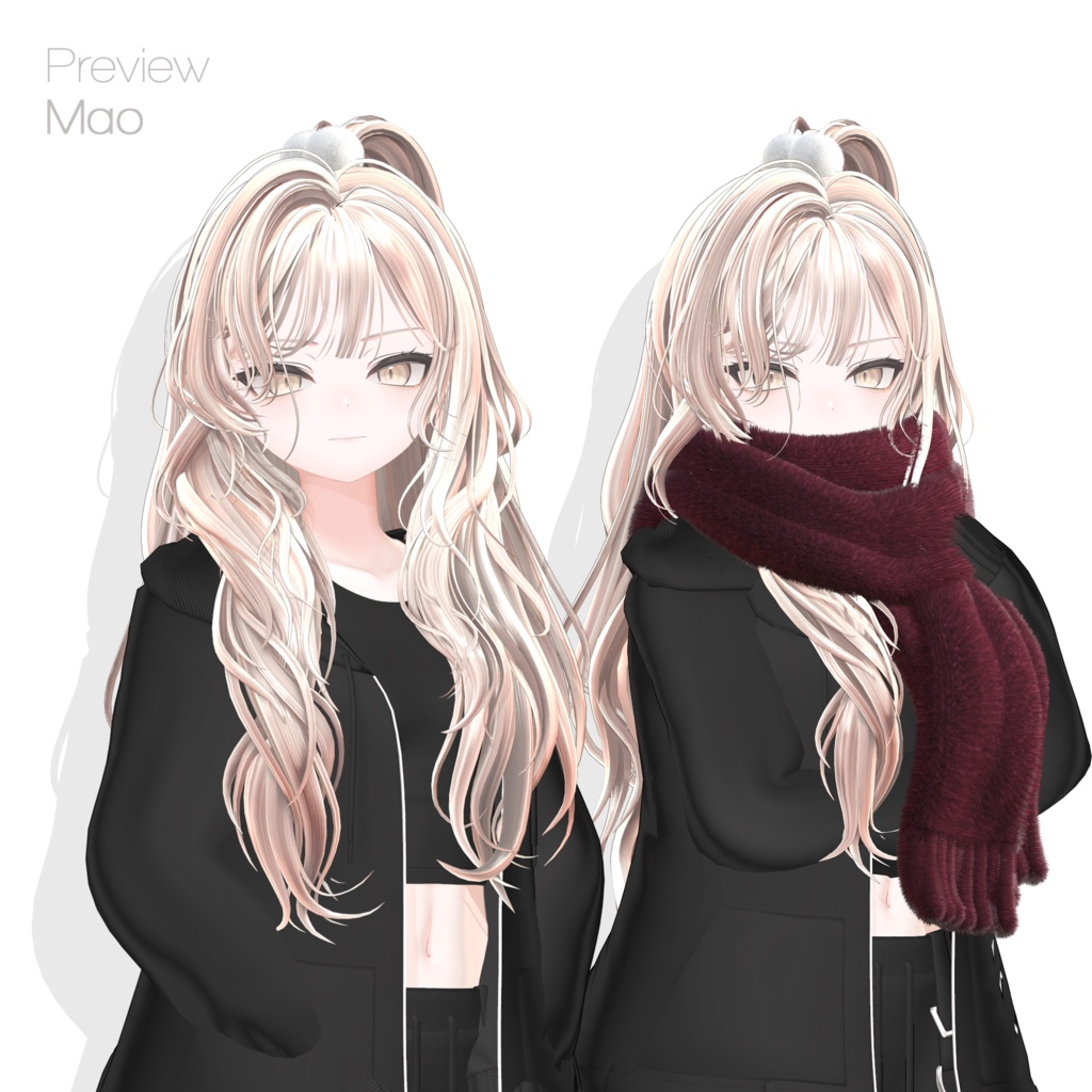 🔥-33% SALE🔥Pure Stream Hair🦡【14 アバター対応】