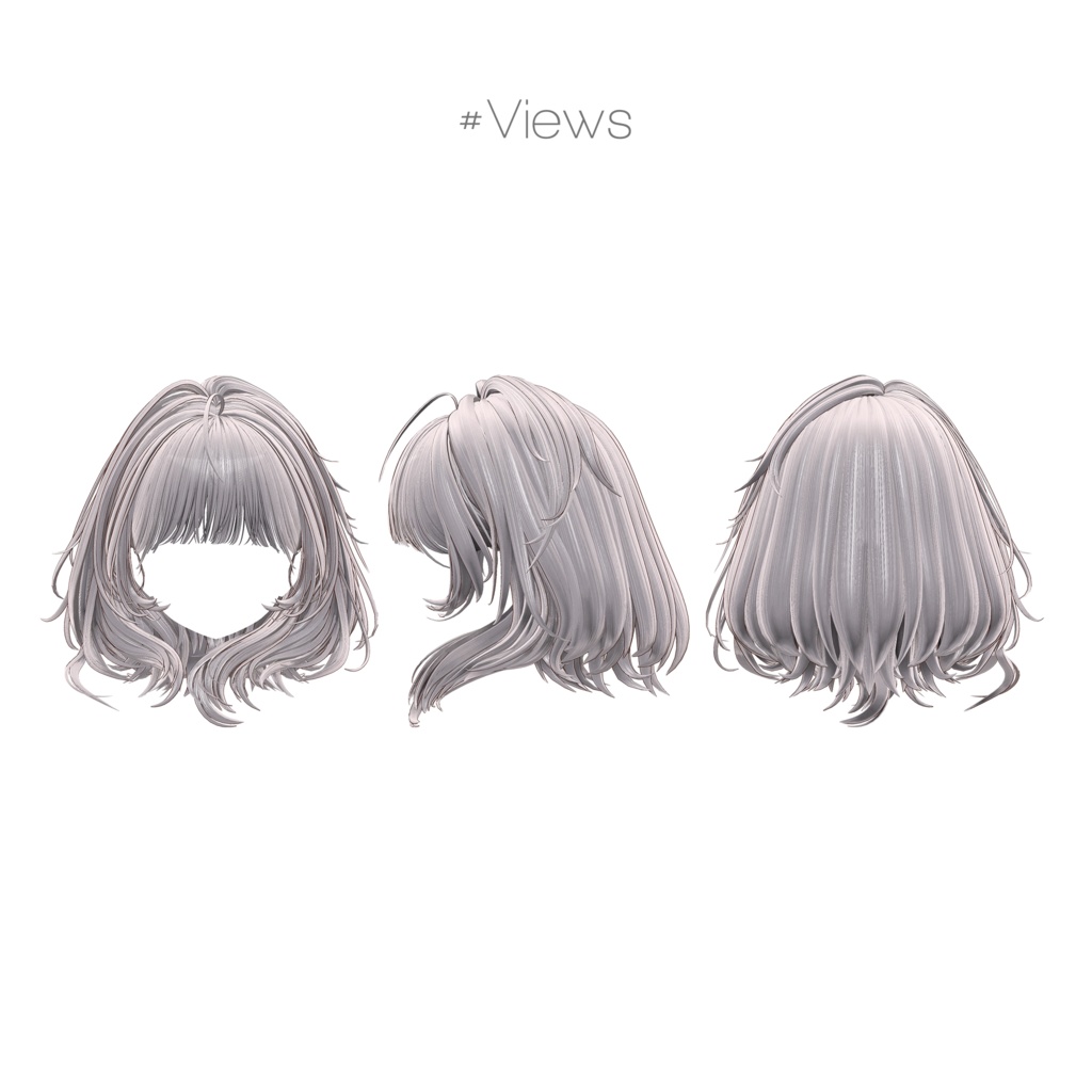 🔥32% SALE🔥Pure Cloudy BOB🦡【16 アバター対応】