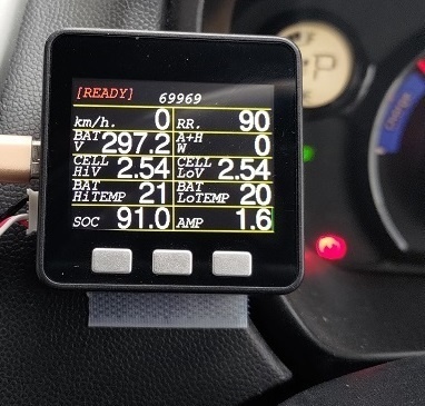 MiEVモニタ 16kWhタイプ(LEJ/i-MiEV ベースモデル/G/X ミニキャブミーブ16kWh)