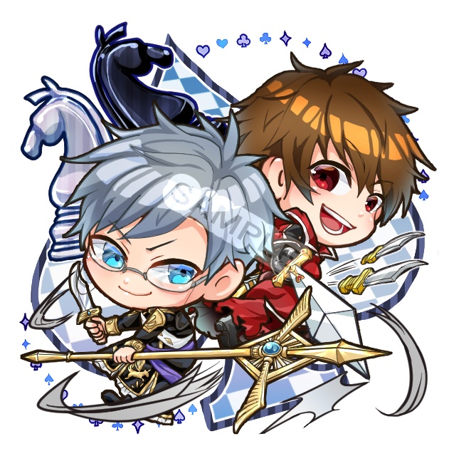 白黒騎士アクスタ