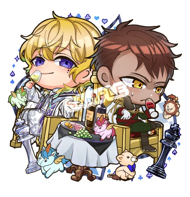 白黒領主アクスタ