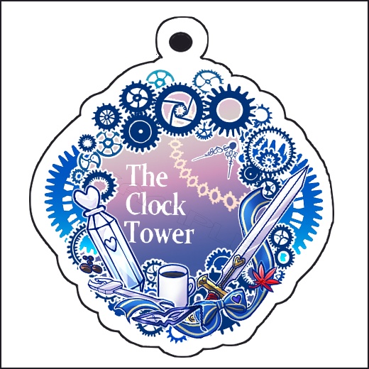 The Clock Tower  アクリルキーホルダー