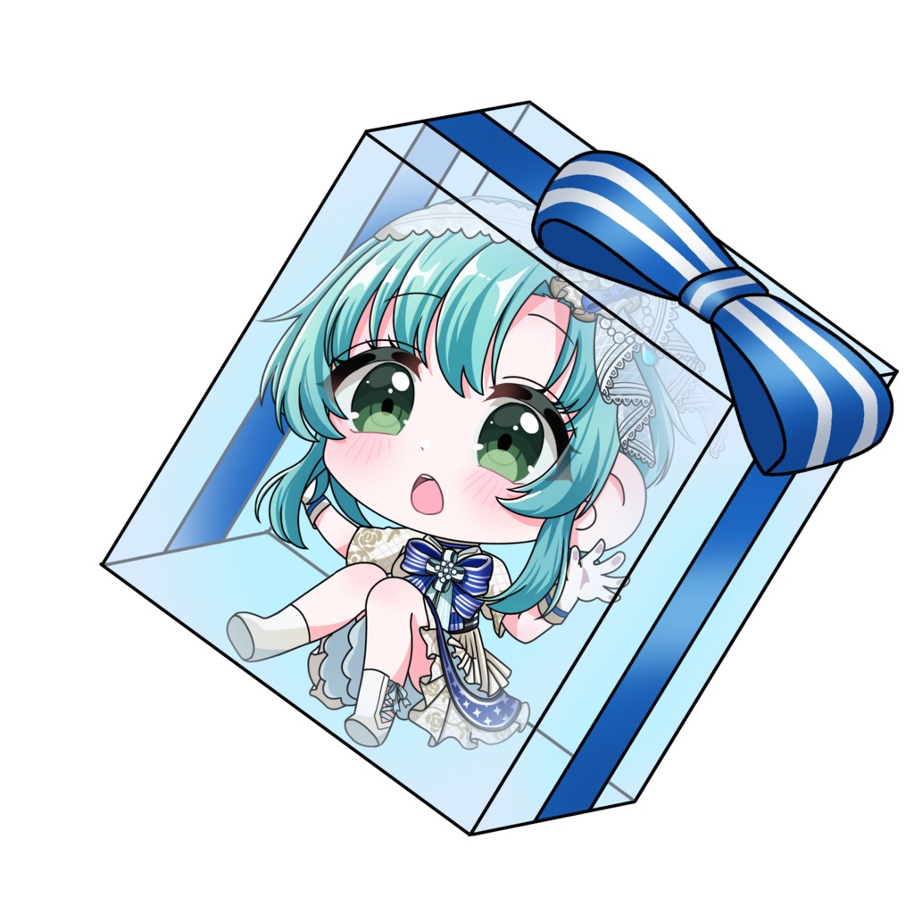 乙和＆ノア両面アクリルキーホルダー