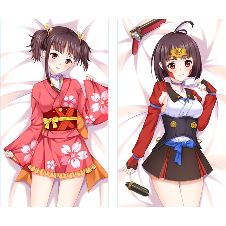 甲鉄城のカバネリ 無名 むめい 抱き枕カバー 1/2サイズ 抱き枕カバー