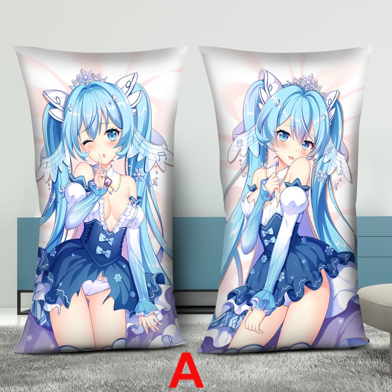 VOCALOID miku 初音ミク 1/2サイズ 抱き枕カバー 