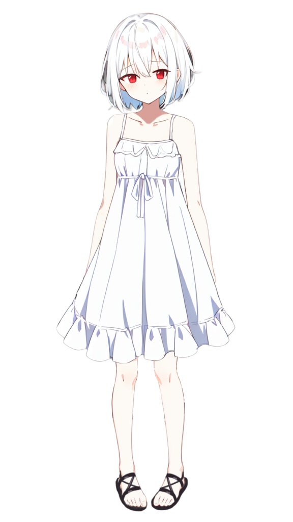 【無料】立ち絵素材 【毒入りスープ】下僕の少女