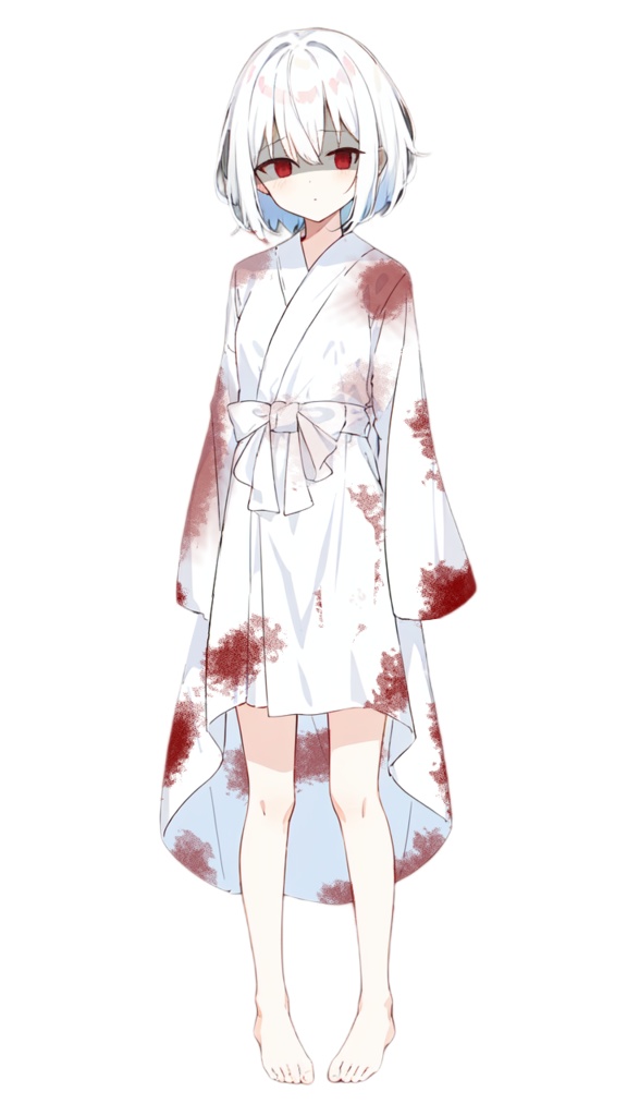 【無料】立ち絵素材 【毒入りスープ】下僕の少女