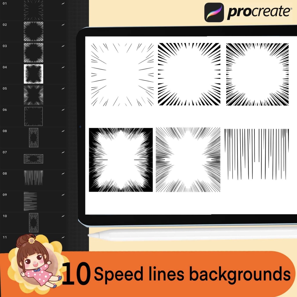 200 Procreate Comic Maker Stamp Brushes, Comic Storyboard Template Builder, Comic Pop Art Bubble Stamp Brushes, Comic Book Constructor