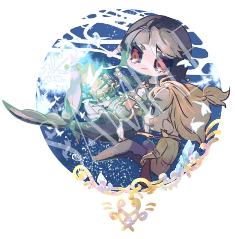 人魚プリゾアクキー