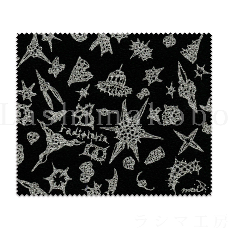 「radiolaria black design」　＜ レンズクリーナー ＞