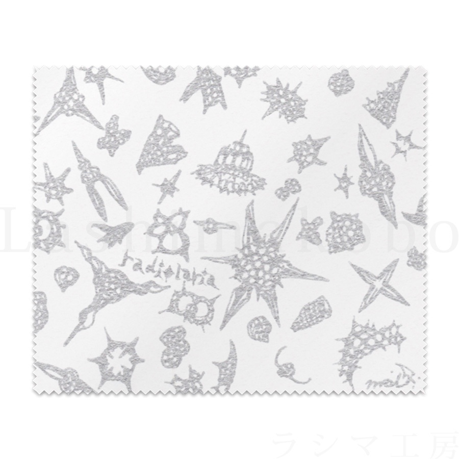 「radiolaria white design」 < レンズクリーナー >