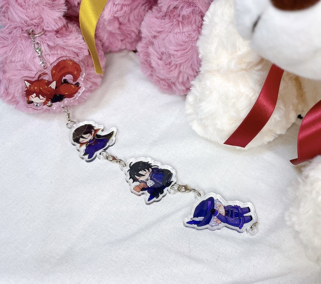 【文アル】連結アクキー【新思潮+直木】