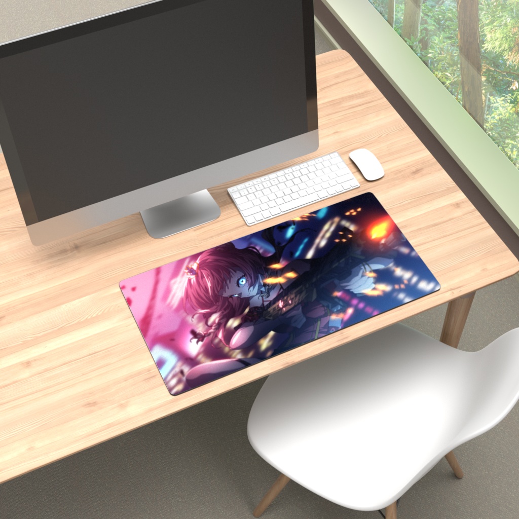 いしぴ2周年記念プレイマット　600 × 300mm