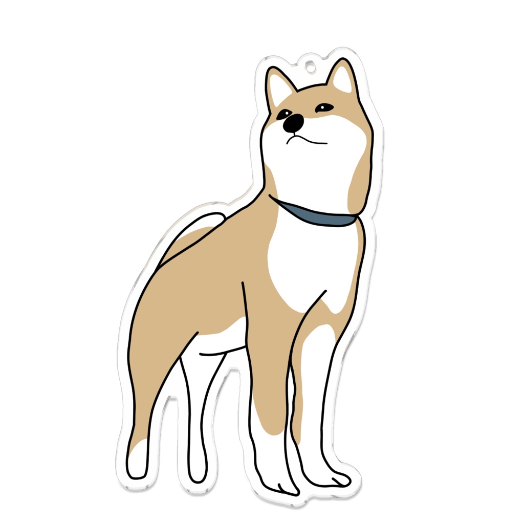 柴犬　アクリルキーホルダー
