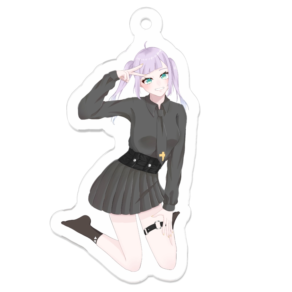 梦乃 るゆた　アクリルキーホルダー　Ver.2