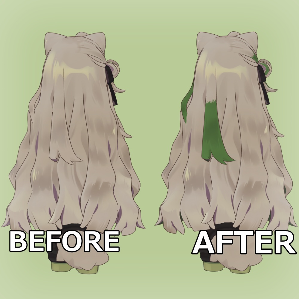 【無料/Free】キプフェル専用 ヘアメッシュテクスチャ