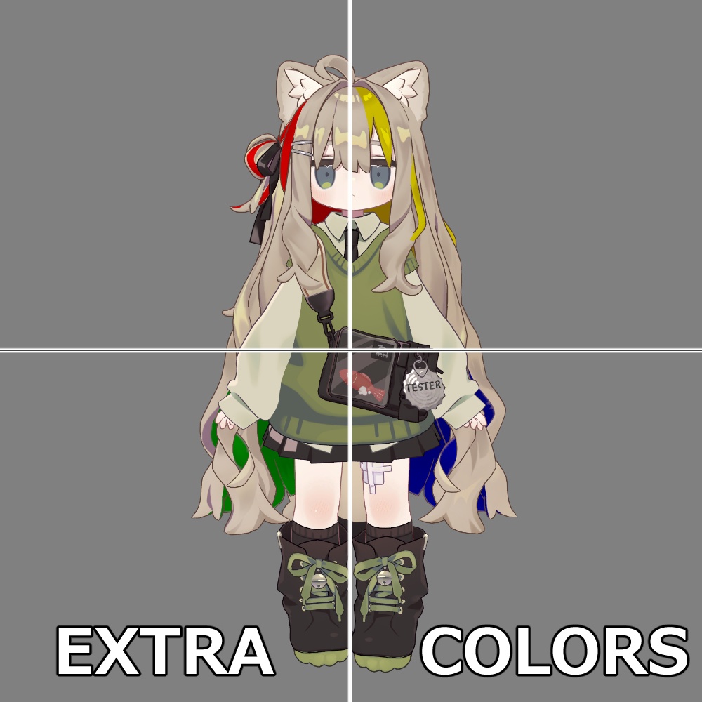 【無料/Free】キプフェル専用 ヘアメッシュテクスチャ