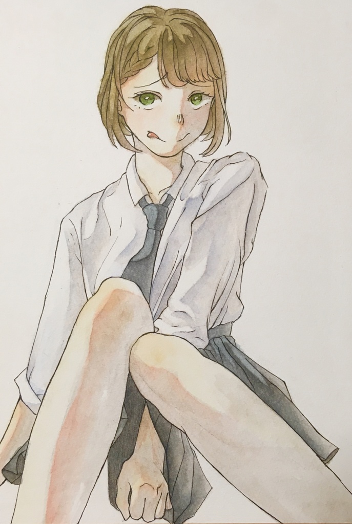 水彩イラスト 原画