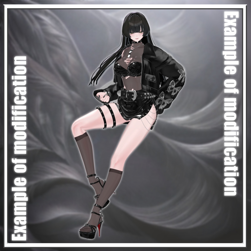 【しゅあん/Shuan Ver.1.1対応】ForShuan_Adapt Skin Stocking_Ver1.1【MA対応】